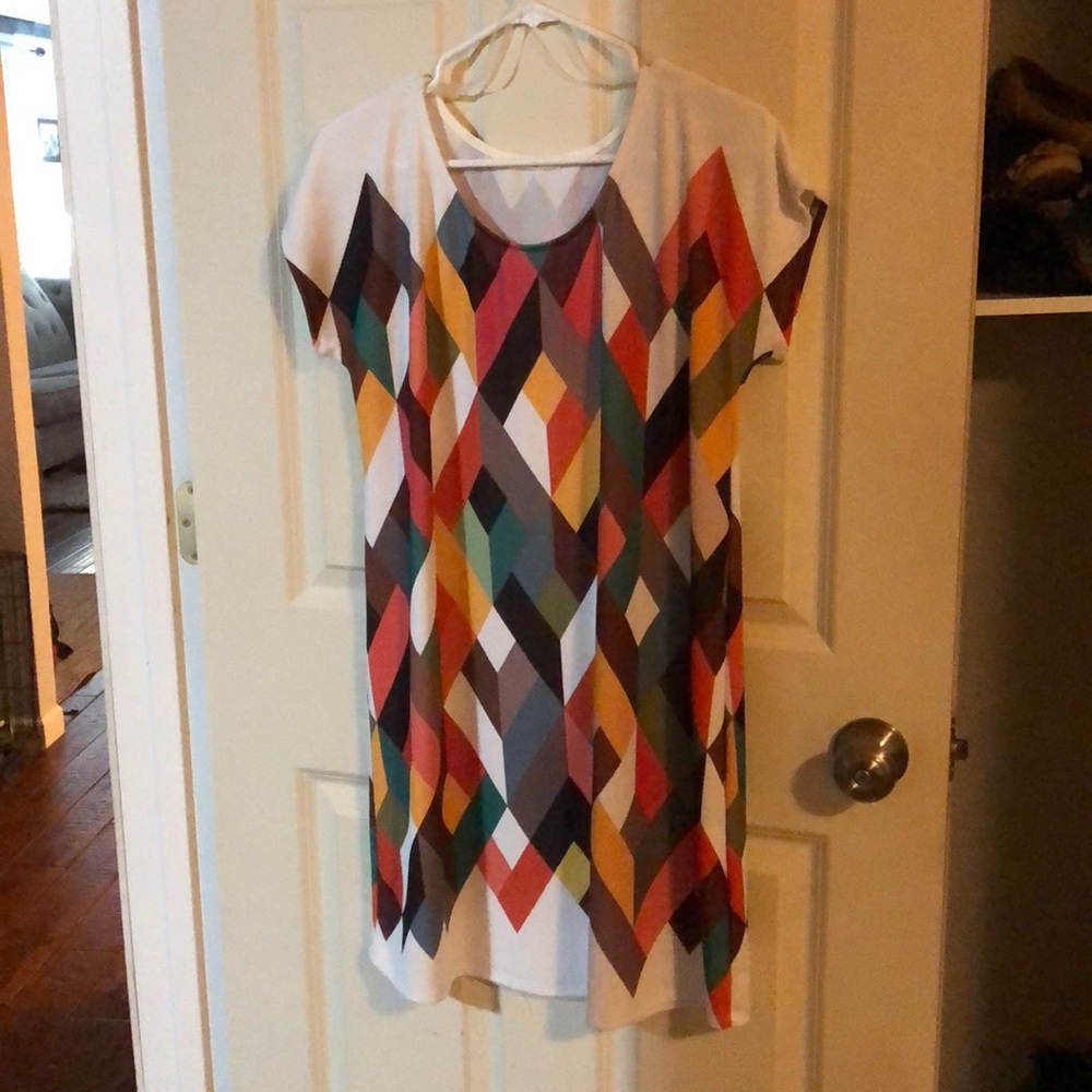 Multi color dress!